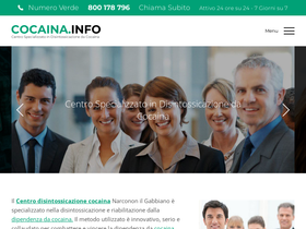 'cocaina.info' screenshot