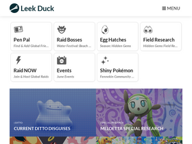 'leekduck.com' screenshot