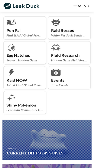 Alola to Alola - Leek Duck  Pokémon GO News and Resources