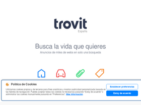 'trovit.es' screenshot