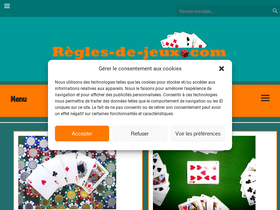 'regles-de-jeux.com' screenshot