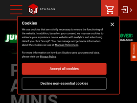 'lootstudios.com' screenshot