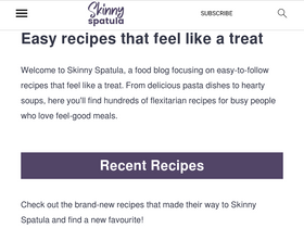 'skinnyspatula.com' screenshot