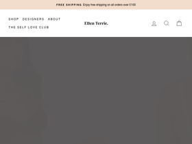 ellenterrie.com homepage screenshot