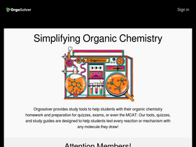 'orgosolver.com' screenshot