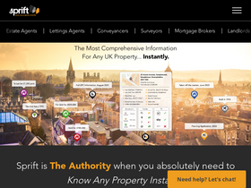 'sprift.com' screenshot