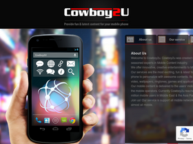 'cowboy2u.com' screenshot