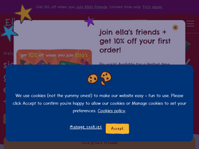 'ellaskitchen.co.uk' screenshot