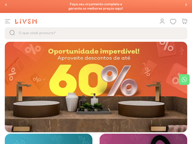 'livencasa.com' screenshot