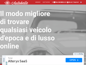 'autobelle.it' screenshot