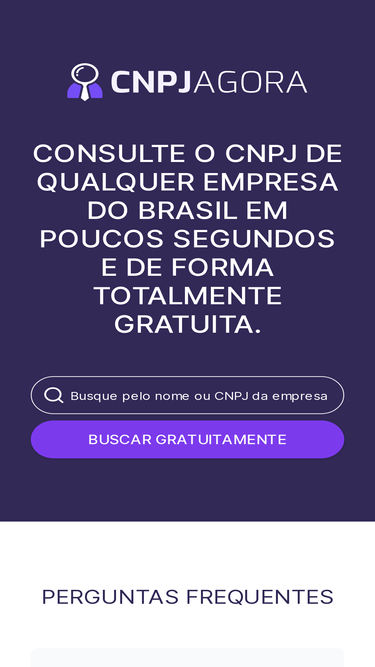 cnpjagora.com
