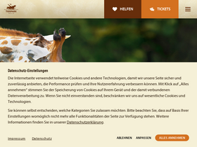 'tierpark-berlin.de' screenshot
