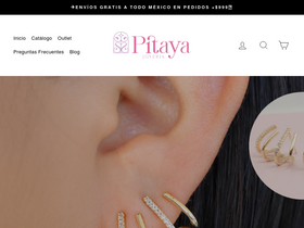 'pitayajoyeria.com' screenshot