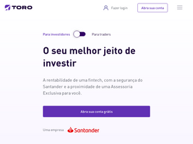 'toroinvestimentos.com.br' screenshot
