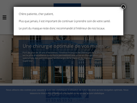 'institut-main.fr' screenshot