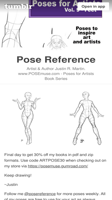 Pose Reference — More free poses & book series info at my