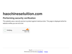 Hao Chinese Tuition — Website preview