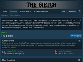 'the-sietch.com' screenshot