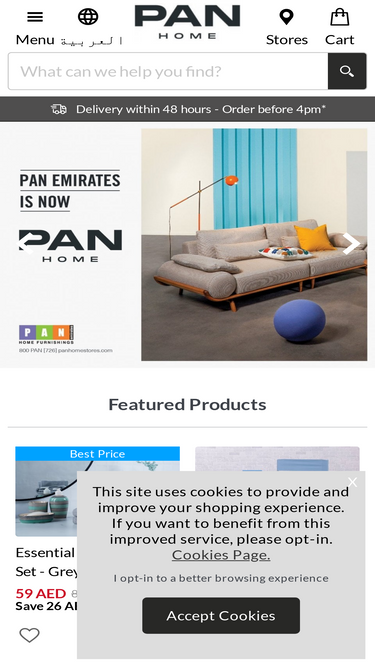 panhomestores.com