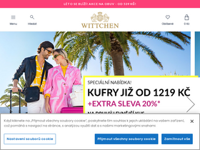 'wittchen.cz' screenshot