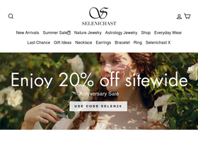 'selenichast.com' screenshot