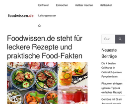 'foodwissen.de' screenshot