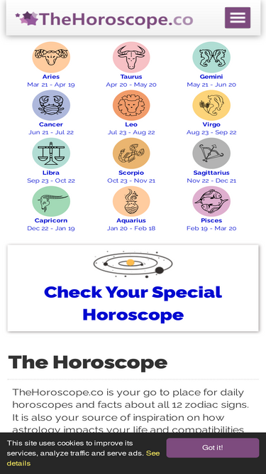 thehoroscope.co