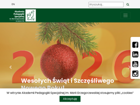 'aps.edu.pl' screenshot