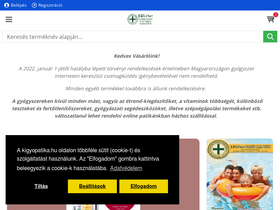 'kigyopatika.hu' screenshot
