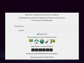 'crnaberza.com' screenshot