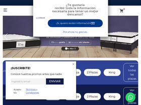 'lacardeuse.com.ar' screenshot