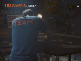 'linusmediagroup.com' screenshot