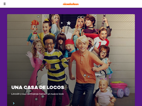 'nickelodeon.es' screenshot