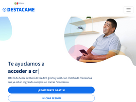 'destacame.com.mx' screenshot