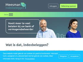 'meesman.nl' screenshot