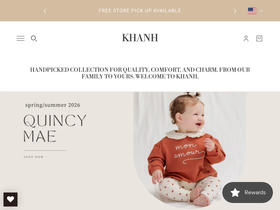 Khanh website screenshot