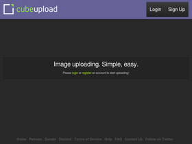 'cubeupload.com' screenshot