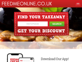 'feedmeonline.co.uk' screenshot