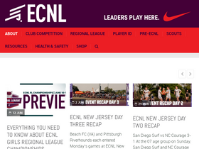 'ecnlgirls.com' screenshot