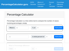 percentagecalculator.guru