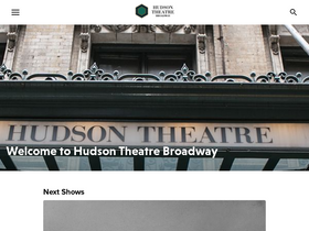 'thehudsonbroadway.com' screenshot