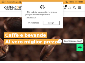 'caffe.com' screenshot