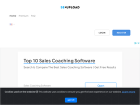 'seupload.com' screenshot
