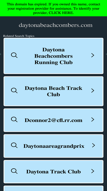 daytonabeachcombers.com