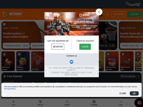 'betano.ca' screenshot