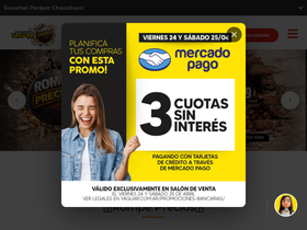 'yaguar.com.ar' screenshot