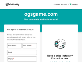 'ogsgame.com' screenshot
