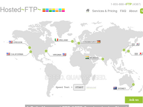 'hostedftp.com' screenshot