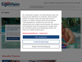 'mein-eigenheim.de' screenshot