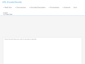 'url-encode-decode.com' screenshot